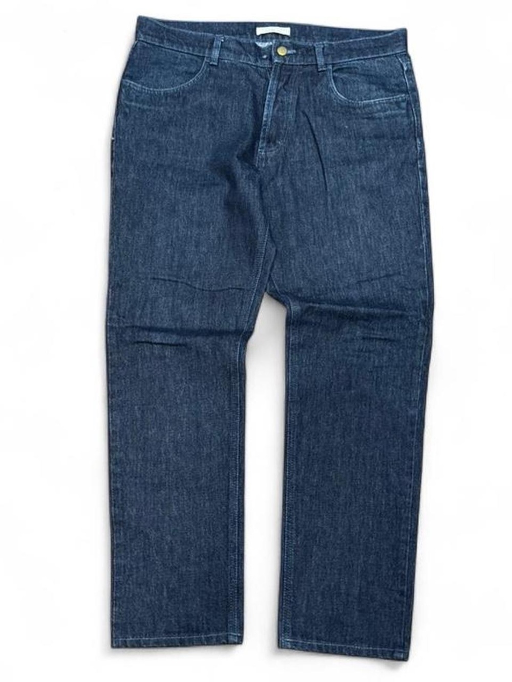 Luca Faloni Navy Slim Straight Jeans Made in Italy